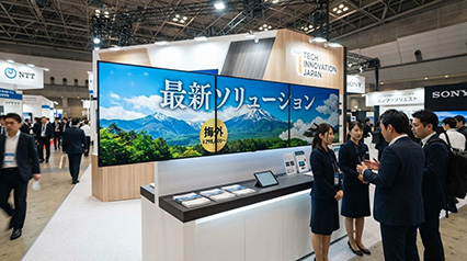 展示会のブース